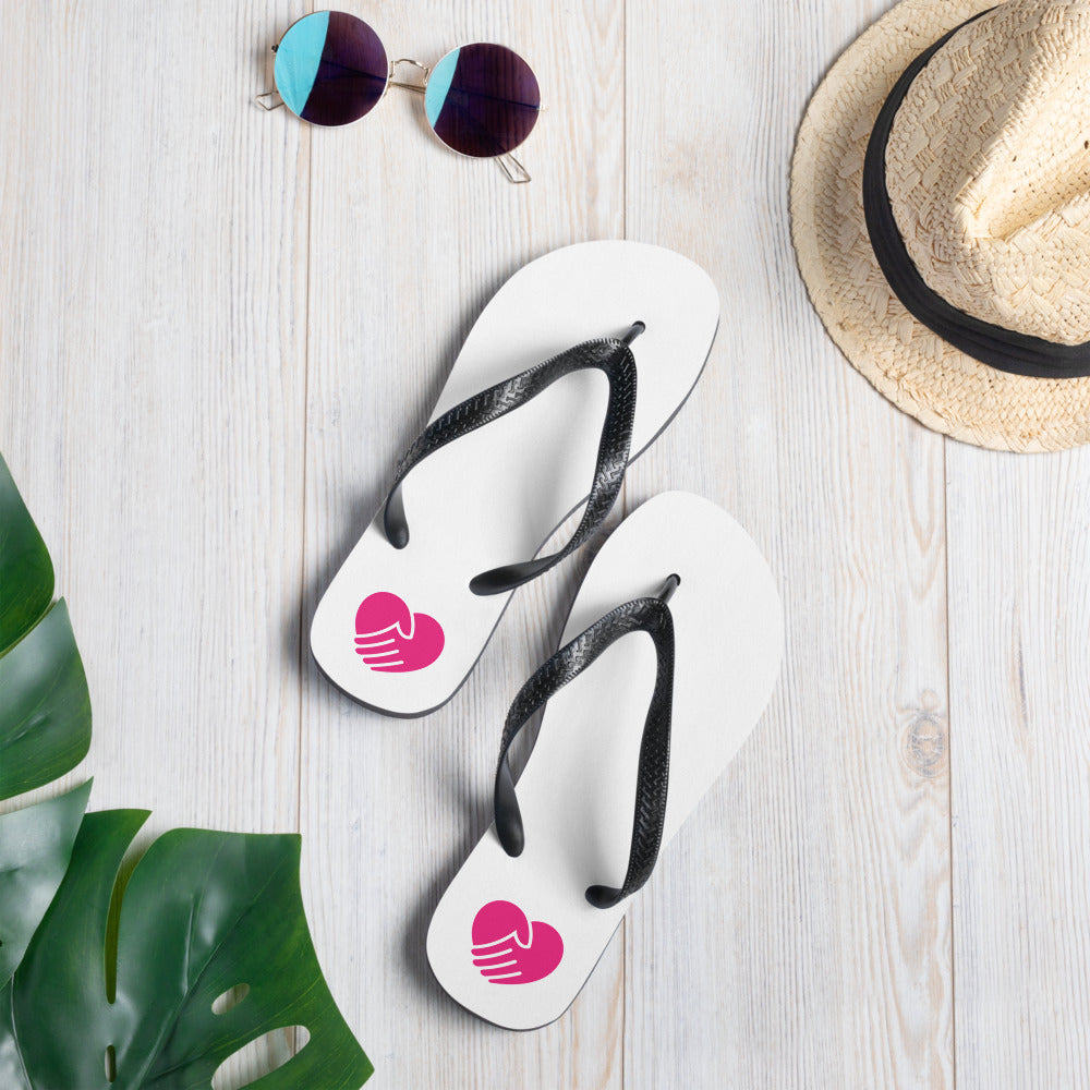 Heart Flip-Flops