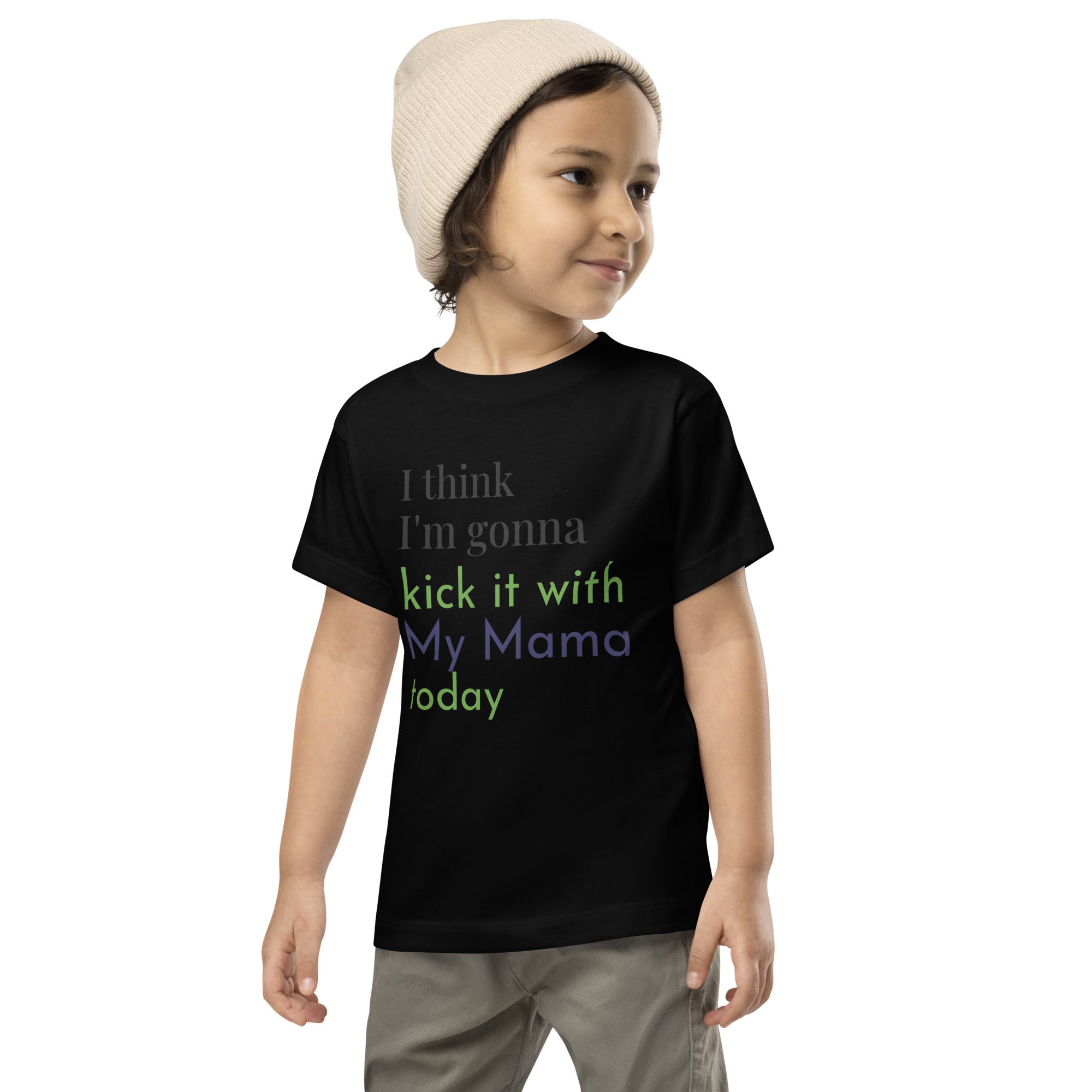 Toddler Short Sleeve Kick It With Mama