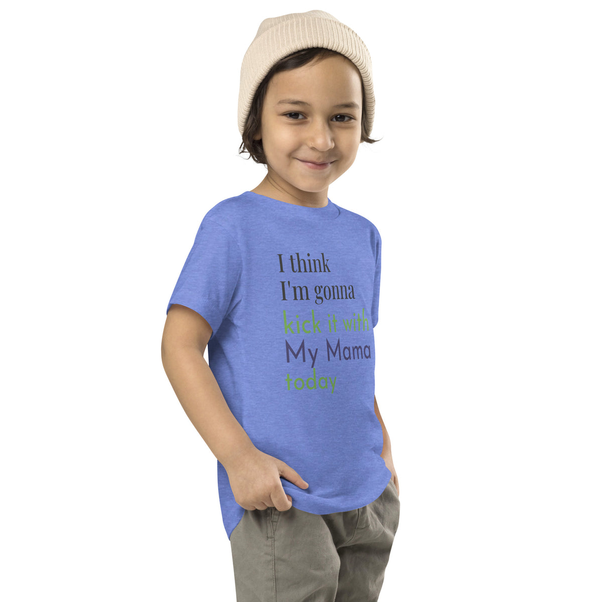 Toddler Short Sleeve Kick It With Mama