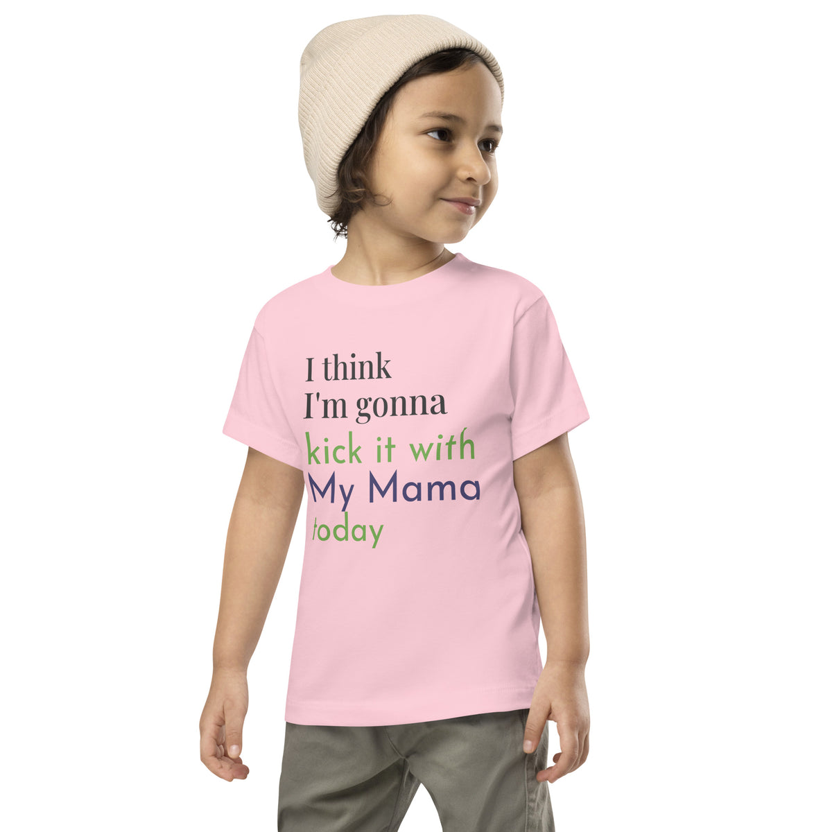 Toddler Short Sleeve Kick It With Mama