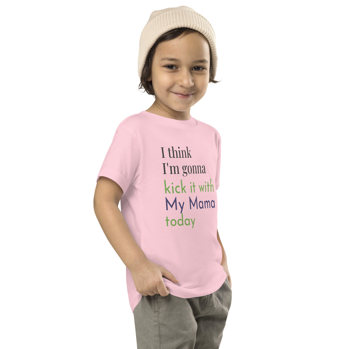 Toddler Short Sleeve Kick It With Mama