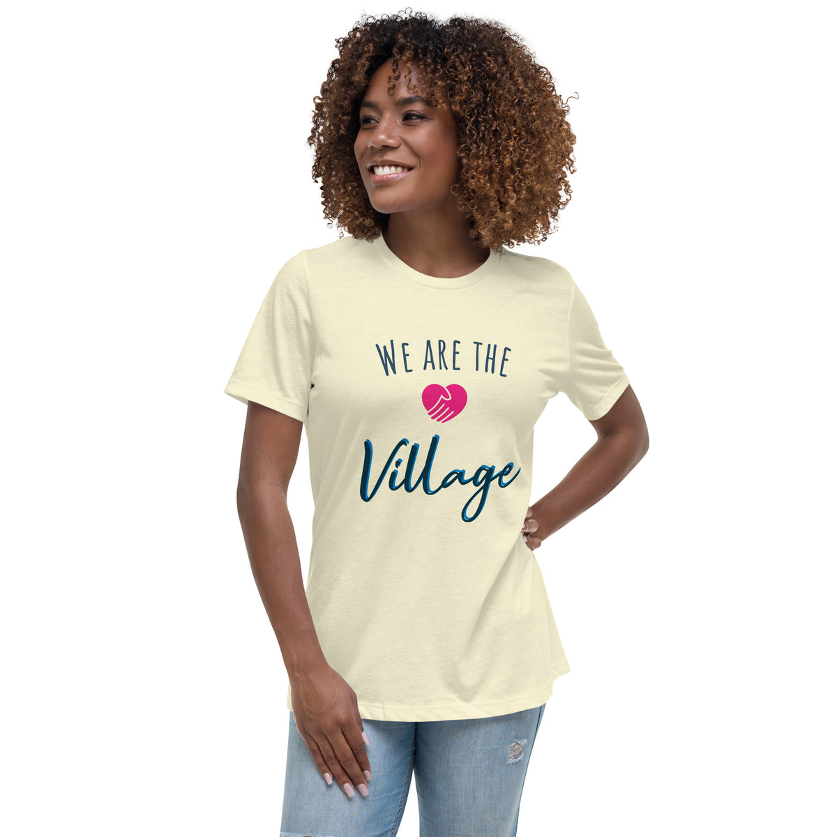 Womens We Are The Village shirt