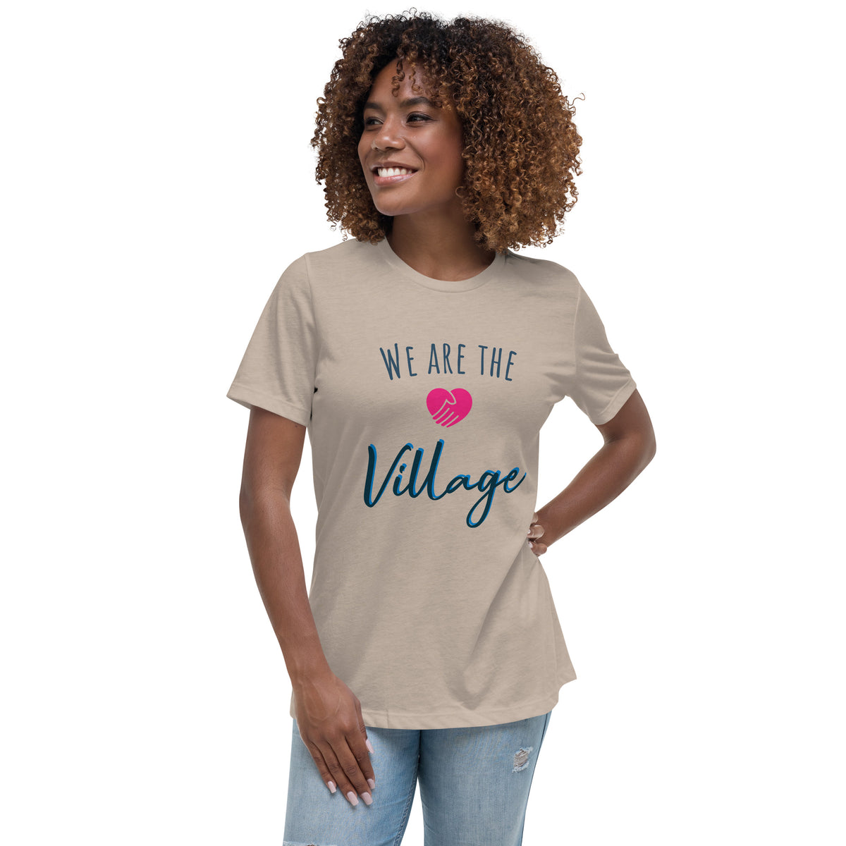 Womens We Are The Village shirt