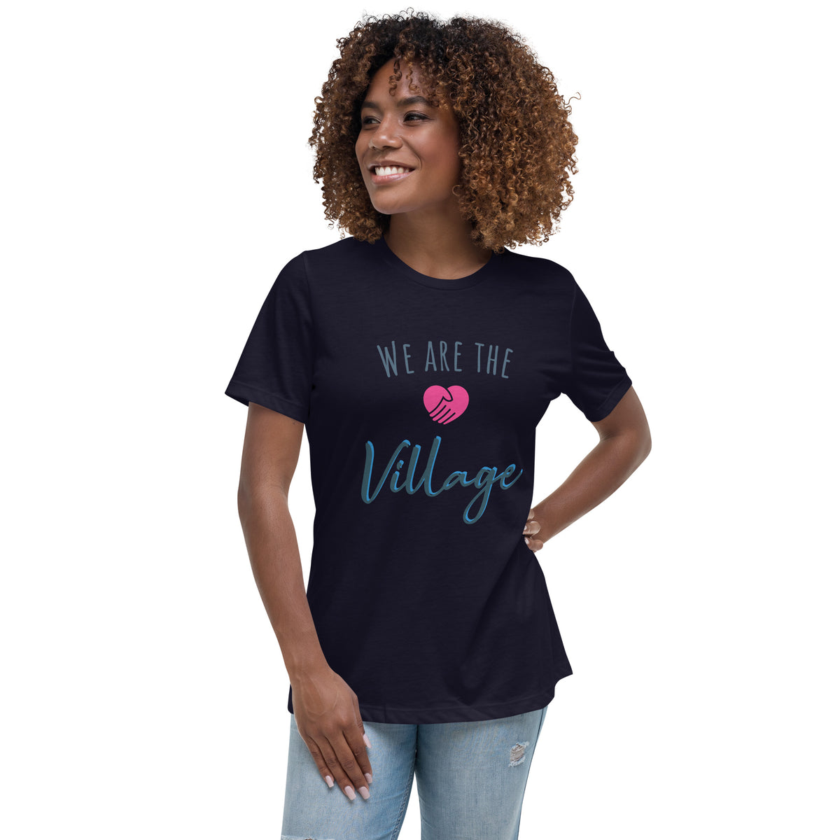 Womens We Are The Village shirt