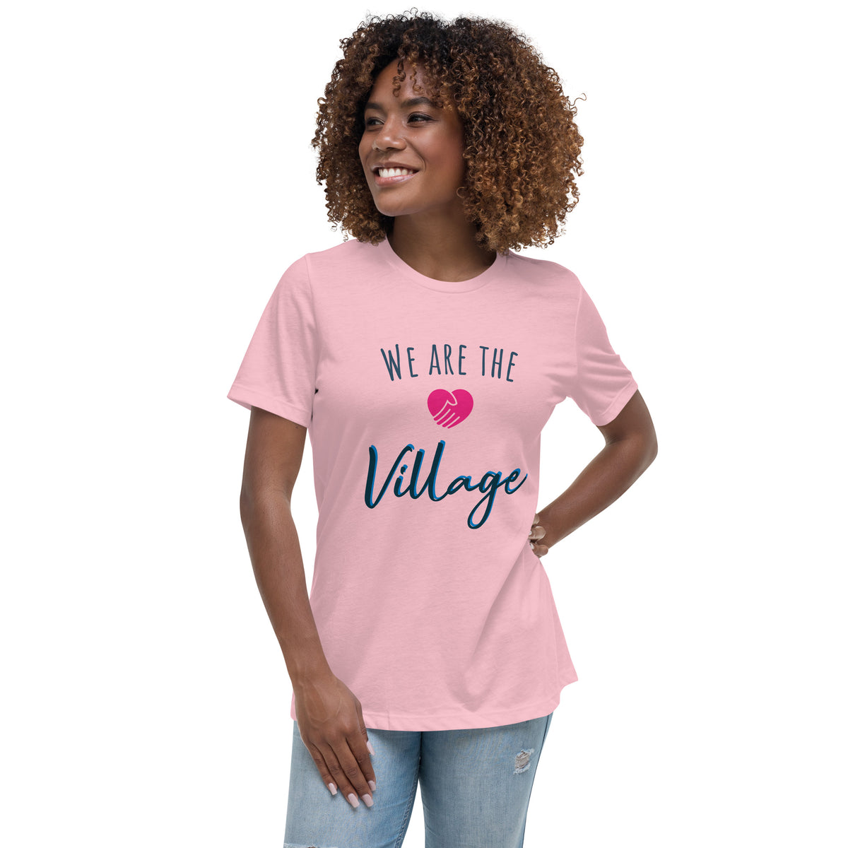 Womens We Are The Village shirt