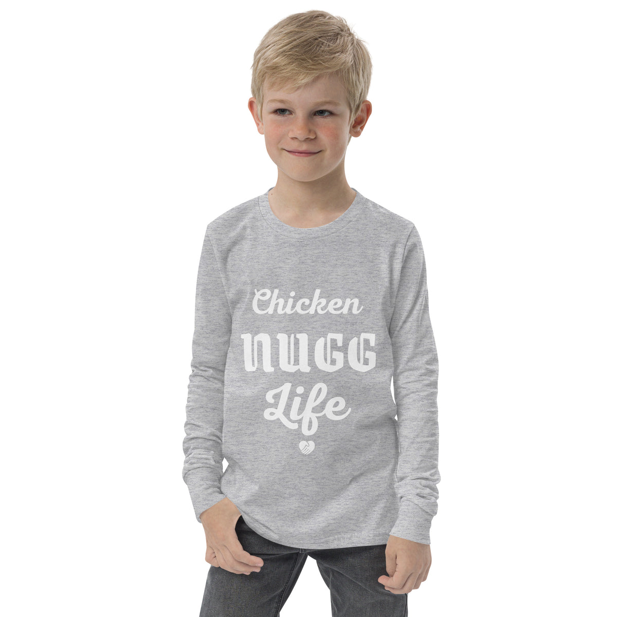 Chicken Nugg Life t-shirt-white logo